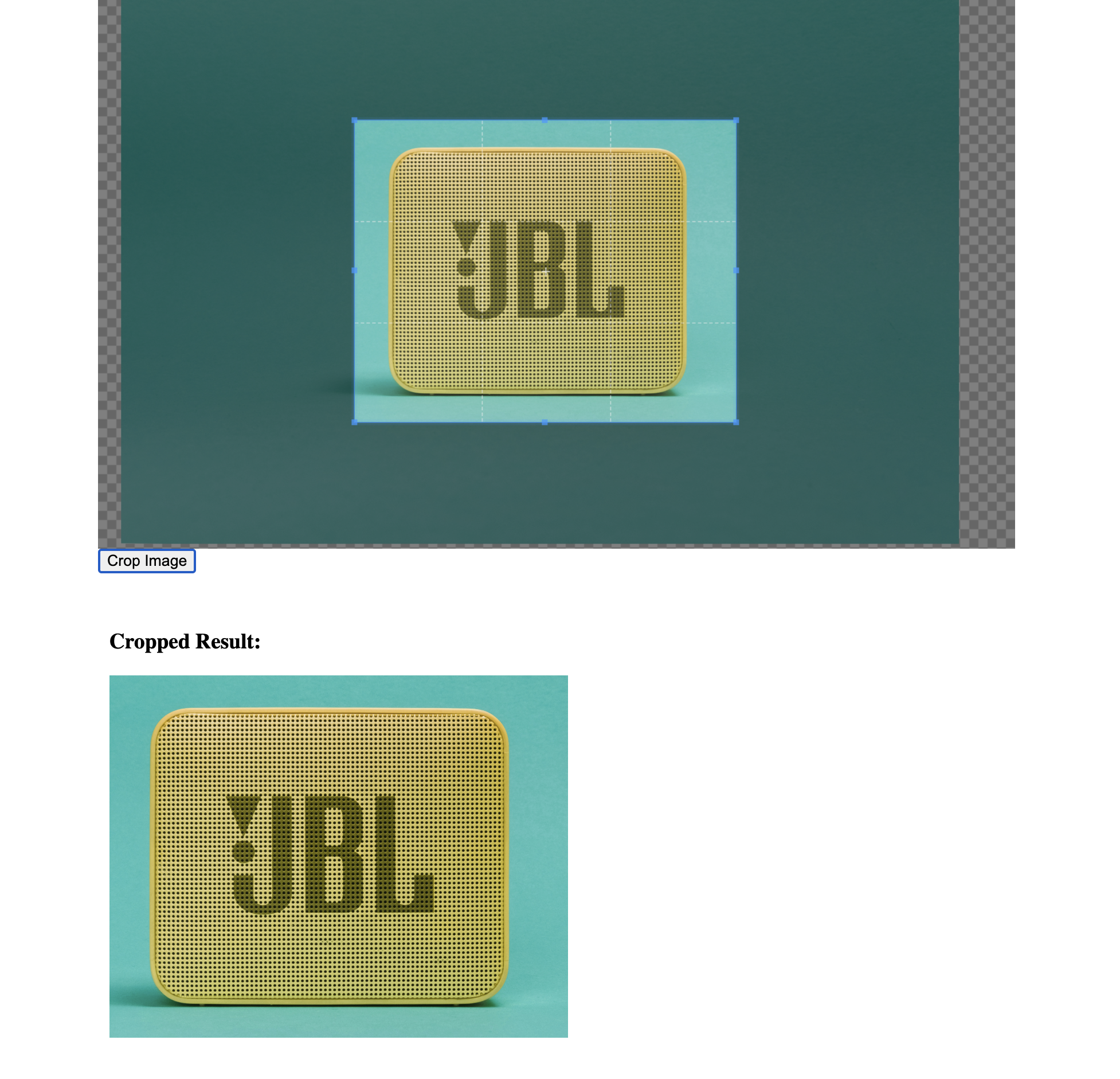 Cropped image result